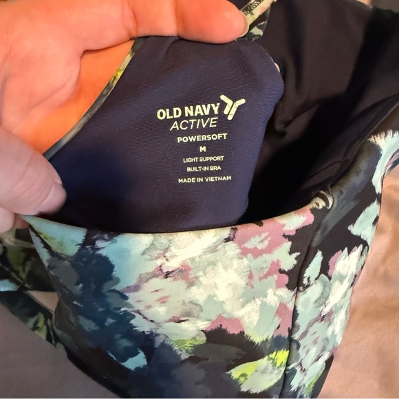 Old Navy Active Floral Print Top - Picture 3 of 3